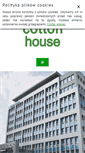 Mobile Screenshot of cottonhouse.com.pl